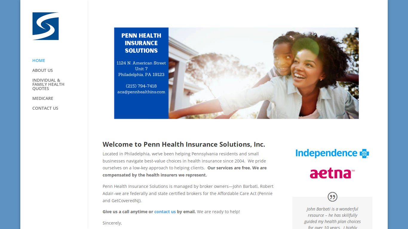 HOME - Penn Health Insurance Solutions